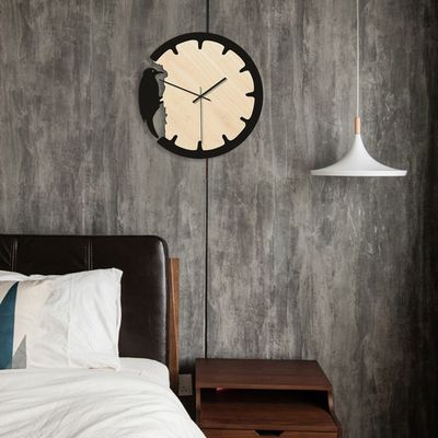 Woodpecker Retro Wall Clock – Creative European Style Wooden Decorative Clock for Home & Office_img_6