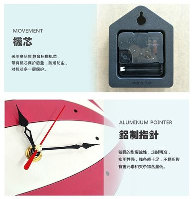 Woodpecker Retro Wall Clock – Creative European Style Wooden Decorative Clock for Home & Office_img_16