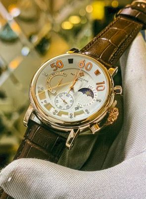 Patek Philippe Brown Belt New 50/60/10 Digit AA Grade_img_0