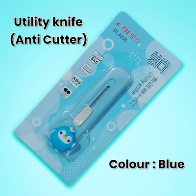 Utility knife blue colour