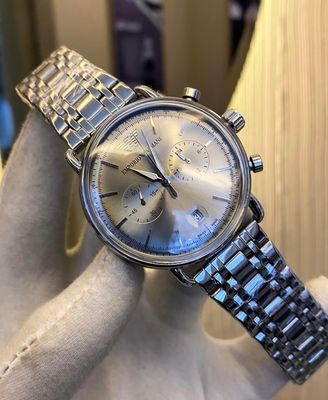 Emporio Armani Oval Glass Simple Gray Dial Slim AA Grade Chain_img_1