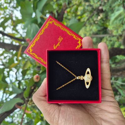 Women's Titanium Steel Necklace – 18K Gold Plated Clavicle Link Chain | Trendy & Non-Fading_img_1
