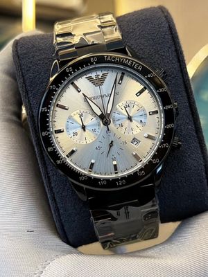 Emporio Armani Chain Black Body Silver Dial AA Grade_img_0