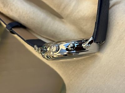 Emporio Armani Macanicco Blue Belt Silver Case AA Grade_img_2