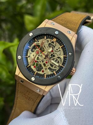 HUBLOT CLASSIC FUSION AUTO MUSTARD BELT_img_0