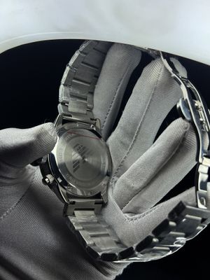 Emporio armani macanicco Silver case Blue dial  Semi AAA Grade_img_2