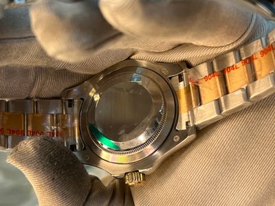 Rolex YACHT-MASTER Oyster Perpetual Date Twotone Brown Dial AAA Grade_img_2