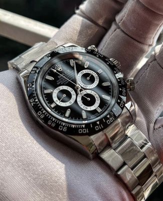 Rolex – Cosmograph Daytona – 40 mm – Oystersteel – Oyster – Black Dial – Cerachrom Bezel AAA Grade_img_2