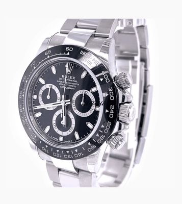 Rolex – Cosmograph Daytona – 40 mm – Oystersteel – Oyster – Black Dial – Cerachrom Bezel AAA Grade_img_3