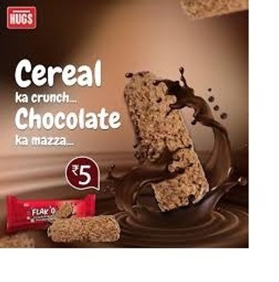 HUGS Flako - Chocolate Cereal (30 pcs) Bars (300 g)_img_1