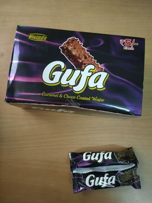 Caramel And Choco Coated Wafer Rectangular Gufa Chocolate -30 pcs -indian_img_1