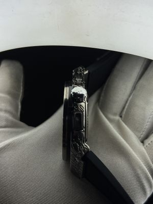 Hublot Silver Engrave Black Dial AA Grade_img_3