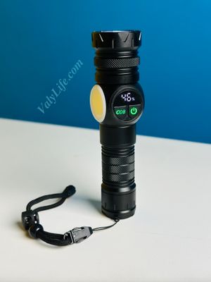 GearUP K60 Rechargeable Flashlight 10W COB + LED Torchlight_img_5