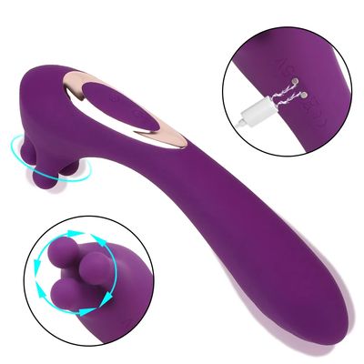 Vaginal Clitoral Massager 360° Rotating Head Tentacle Massager G Spot Sex Toys for Women Erotic Toys 9 Speed_img_0