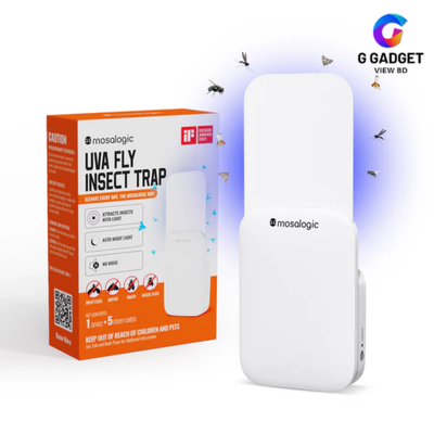 Mosalogic UVA Insect Trap with 5 Sticky Card Refills (5 Pack)_img_0