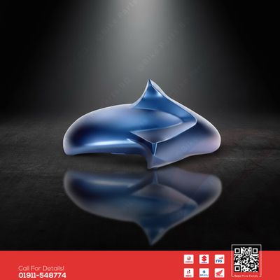 Mudguard for Yamaha FZS V2 (Armada Blue) bike._img_0