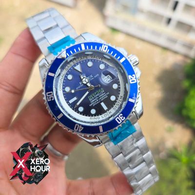 Rolex Sea-Deweller || Version 2 || Silver Blue black gradiant ||