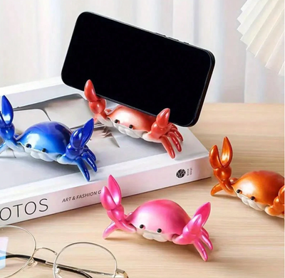 Crab Wireless Bluetooth Speaker with Mobile Phone Holder Stereo Sound Outdoor Subwoofer Portable Speakers_img_5