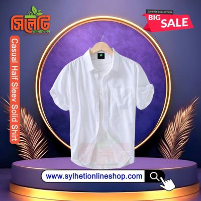 Combo Men's Stylish Half Sleev Casual Solid Shirt_img_2