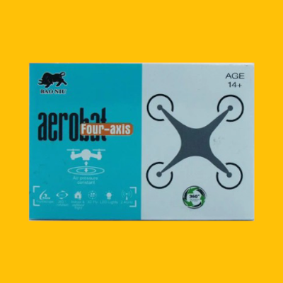 Mini Pocket 4 Axis Aerobat Quadrocopter Drone With Remote Control For Kids_img_0