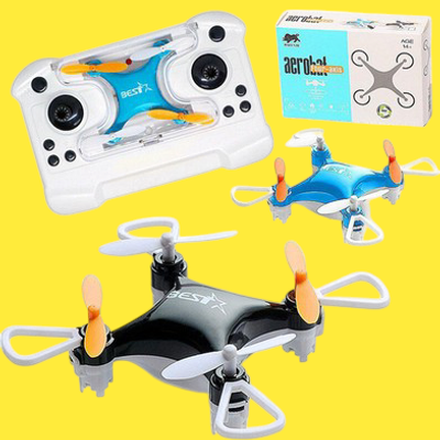 Mini Pocket 4 Axis Aerobat Quadrocopter Drone With Remote Control For Kids_img_2