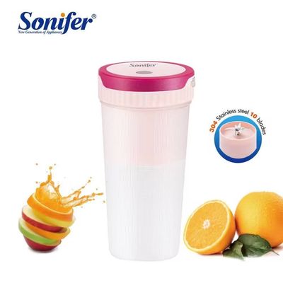 Sonifer Portable Juice Blender (Premium) — 10 Stainless-Steel Blades_img_1
