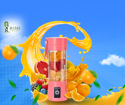 USB-Rechargeable Mini Blender – Fresh Juice Anywhere, Anytime!