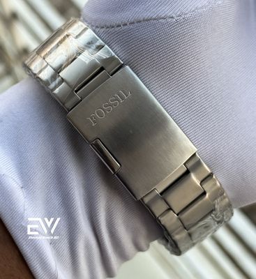 FOSSIL AUTOMATIC BLACK DIAL SILVER BODY_img_4