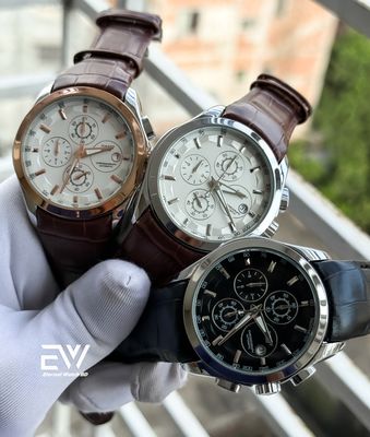TISSOT CHRONO BLACK BELT SILVER CASE BLACK DIAL_img_1