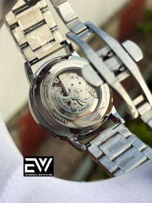 ARMANI AUTOMATIC ROSEGOLD CHAIN WHITE DIAL_img_1