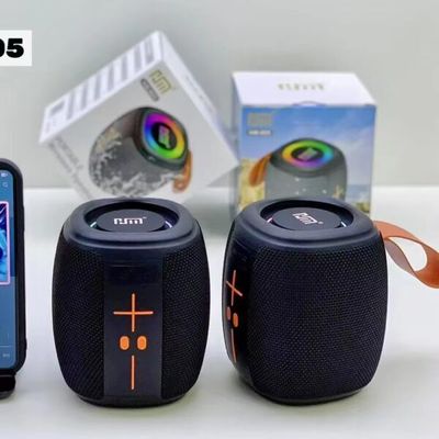 HM-805 Portable Bluetooth Speaker with RGB (Black)_img_2