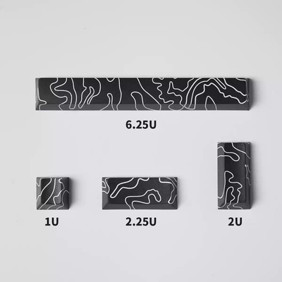 Topographic Enter Esc Spacebar Combo - Set of 4 Keys_img_7