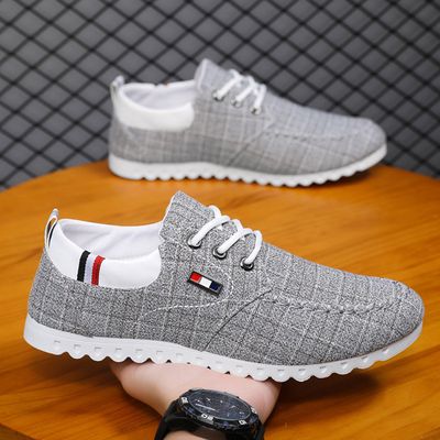 Men's Casual Beanie Shoes Canvas (GBD-NM-25025)_img_4