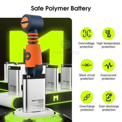 💥Maytto Rechargeable 3 Wind Speed Mini Handheld Fan_img_3