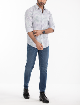 Long Sleeve Comfortable Slim Fit Men Casual Full Shirt | Palli_img_2