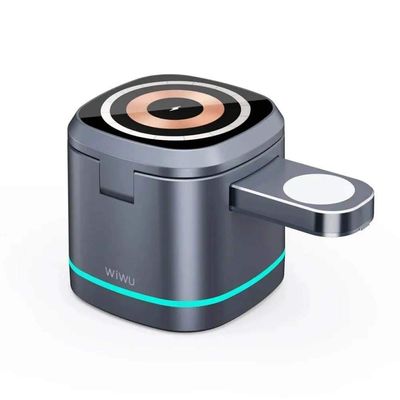 WiWU Wi-W024 RUBIK'S CUBE 3 in 1 Wireless Charger_img_0