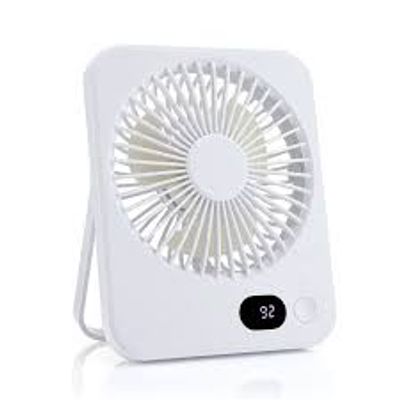 USB Desktop Folding Fan, Outdoor Handheld Fan, Summer Silent Small Multifunctional Fan_img_1