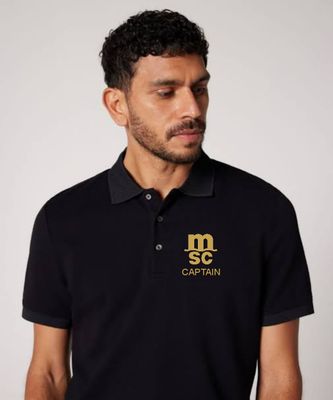 Polo with MSC Logo & Rank_img_0