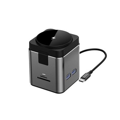 WiWU wi-w025 9 in 1 Multi Ports Docking Station and magsafe wireless charger ￼_img_1