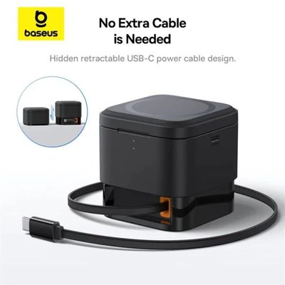 Baseus MagPro 2 in 1 25W Magnetic Wireless Charger Baseus_img_2