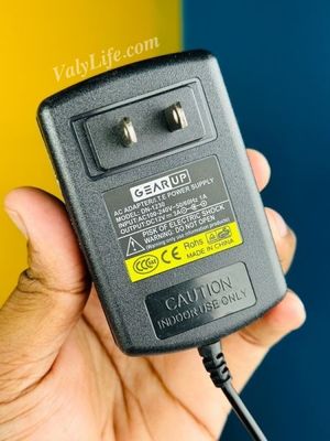 GearUP 12V/3A Power Adapter for WGP and Router (AC 100-240V To DC 12V, 3A)_img_2