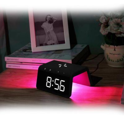 Havit W320 15W Wireless Charger with Alarm Clock_img_2