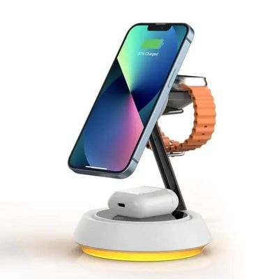WiWU Wi-W002 15W 3 in 1 Magnetic Desktop Wireless Charger_img_0