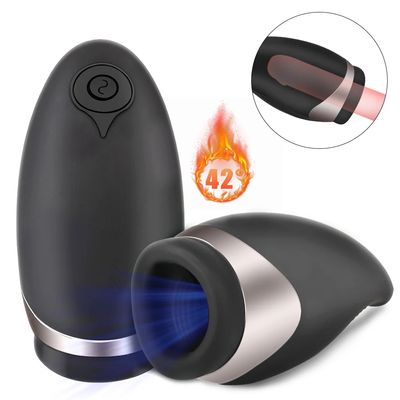 Automatic Heated Mouth Male Masturbator Sucking Vibrator For Men Penis Pump Cock Exerciser Blowjob Sex Toys Oral Massager Erotic_img_0