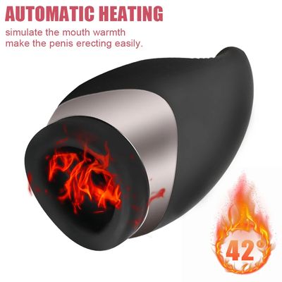 Automatic Heated Mouth Male Masturbator Sucking Vibrator For Men Penis Pump Cock Exerciser Blowjob Sex Toys Oral Massager Erotic_img_3