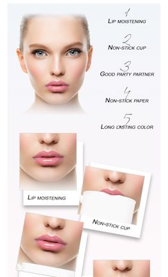 Cross-Border 6 opp bags suit Crystal frozen dried flower lipstick sexy nude p..._img_6