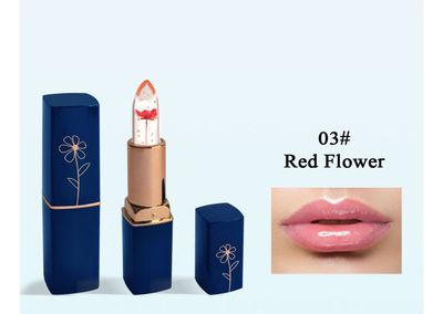 Cross-Border 6 opp bags suit Crystal frozen dried flower lipstick sexy nude p..._img_10