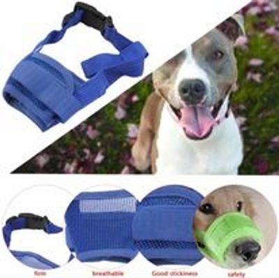 Dog Pet Mouth Bound Device Safety Adjustable Breathable_img_2