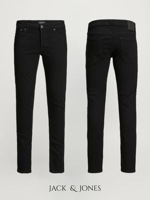 𝗝𝗮𝗰𝗸 & 𝗝𝗼𝗻𝗲𝘀 Original Slim Fit Low Rise Black Jeans_img_5