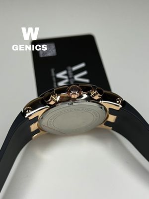 Ulyss Nardin White Dial Rose Gold Case Semi AAA Grade_img_2